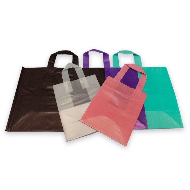 bolsas de plastico con manija de plástico