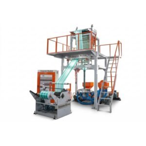 Dos Colores extrusora de pelicula tubular