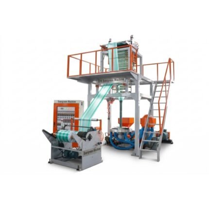 Dos Colores extrusora de pelicula tubular