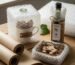 Bubble wrap with kraft paper packaging showcasing eco-friendly materials