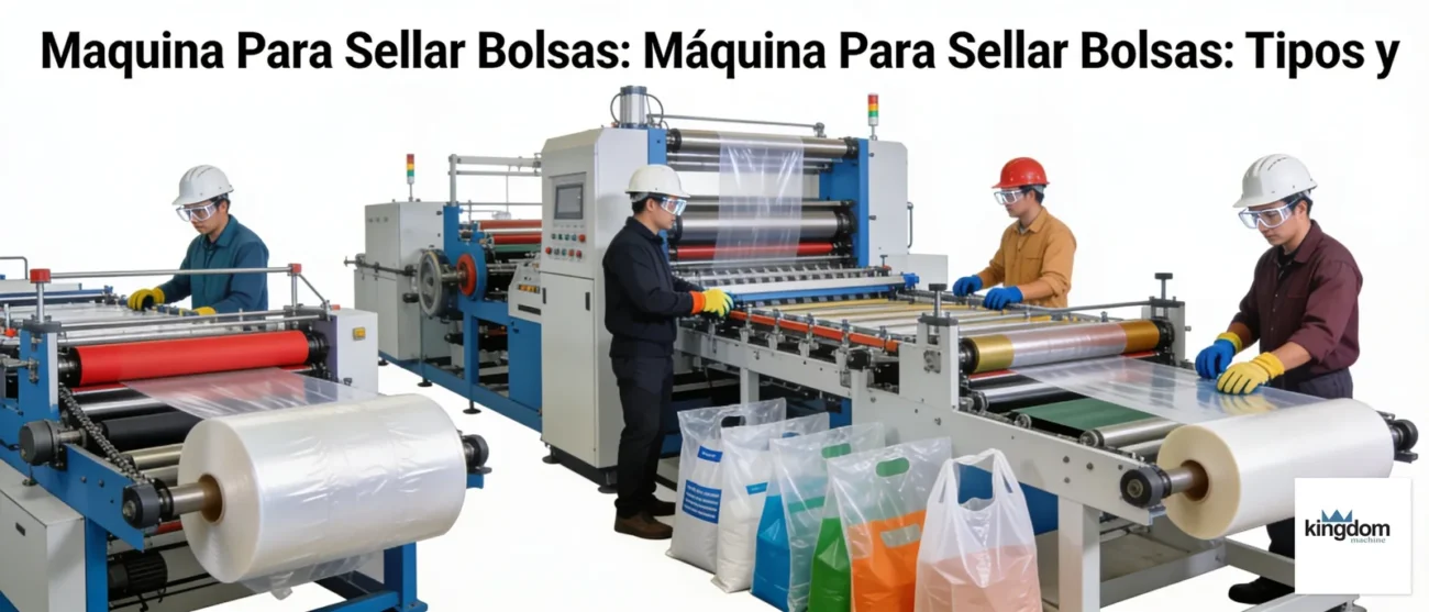 Máquina para sellar bolsas y fabricar bolsas de plástico: proceso de producción y maquinaria Evergreen