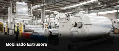 Winding closes the production cycle by collecting the finished film into a stable, usable roll