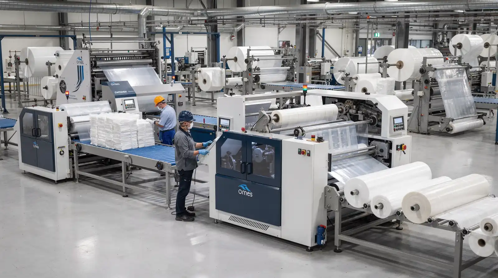 Cada modelo de bolseadora está diseñado para producir un tipo distinto de bolsa según la